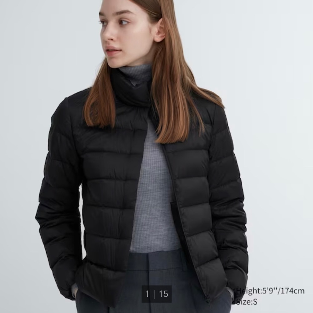 Uniqlo Women’s Ultra Light Down Jacket | Black | Size M